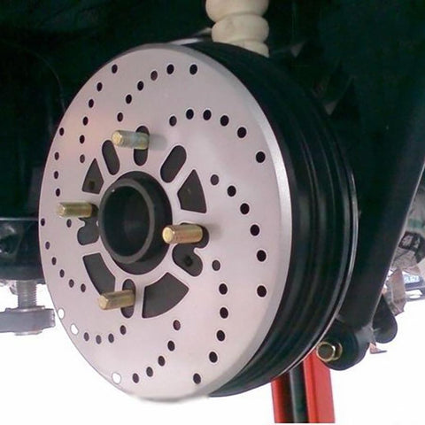 Wooeight 2X Car Disc Brake Rotor Cover For 14" Drum Brake-AM00180-Veeddydropshipping