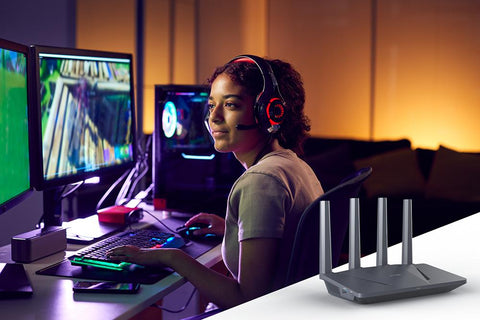 WiFi 6 Router Dual Band Gigabit Wireless-CO01473-Veeddydropshipping
