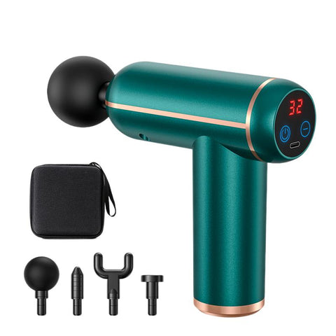 Gun Percussion Pistol Massager For Deep Tissue Muscle Body-BH01376-Veeddydropshipping