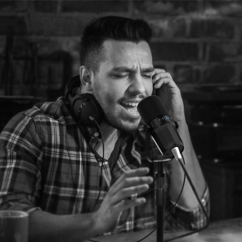 Vocal Dynamic Microphone for Podcasting, Live Streaming, Recording &amp-CE01108-Veeddydropshipping
