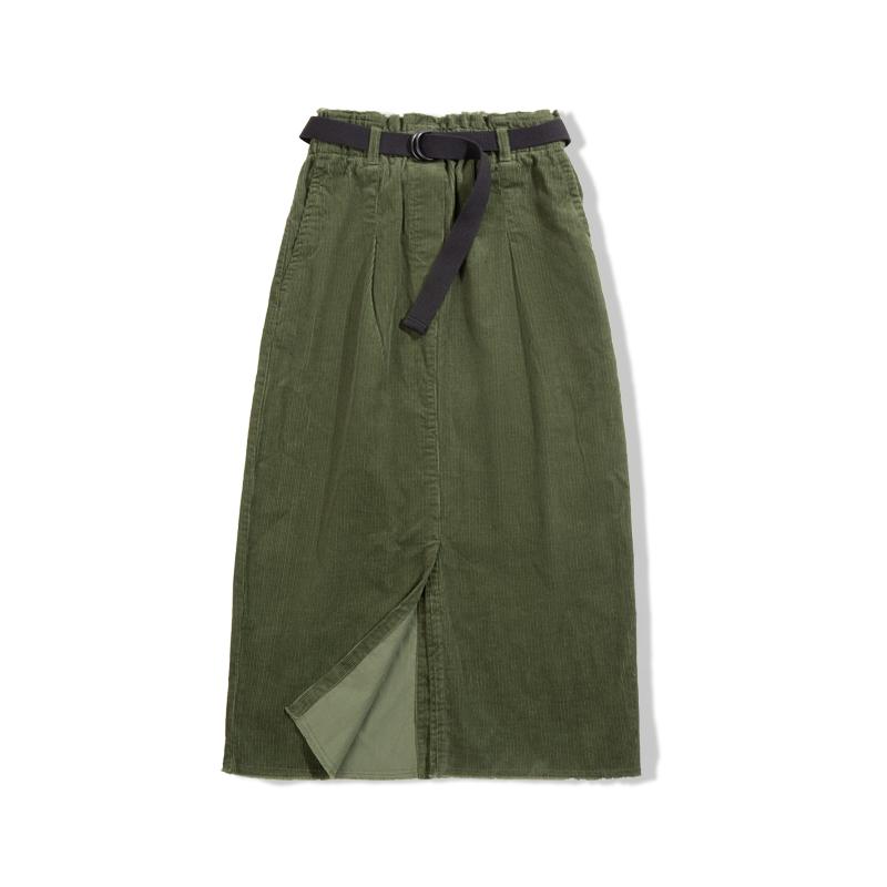 Women Vintage Skirts A-line High Waist Skirt-WF00577-Veeddydropshipping