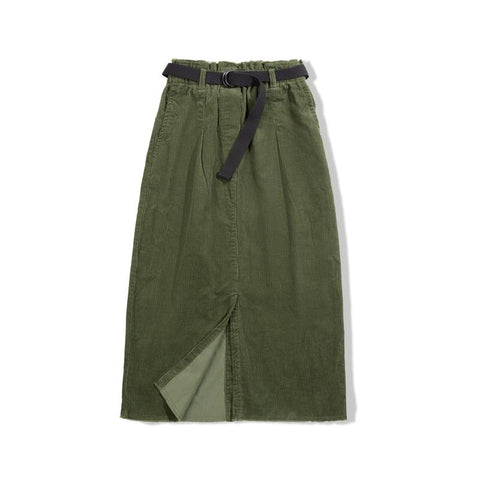 Women Vintage Skirts A-line High Waist Skirt-WF00577-Veeddydropshipping