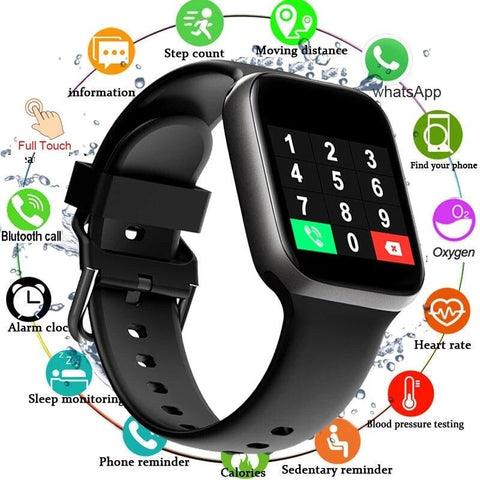 New T500 Plus Smart Watch Bluetooth Call Fitness Tracker Heart Rate -CE00562-Veeddydropshipping