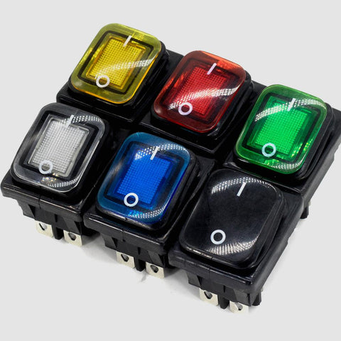 Sealed Waterproof Auto Boat Marine Rocker-TI00528-Veeddydropshipping