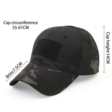 Military Baseball Caps Camouflage Tactical Army Soldier Combat Paintball Adjustable Summer -OS01026-Veeddydropshipping
