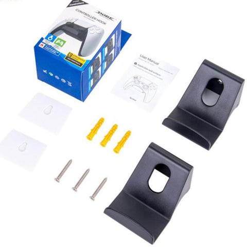 NEW 2Pcs Wall Hanging Bracket Game Handle Controller Headset Hook -CE01497-Veeddydropshipping