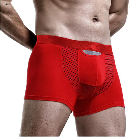 Up Boxer Shorts Man Panties Magnetic Ice Silk Bullet Separation-MF01479-Veeddydropshipping