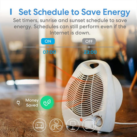 Meross WiFi DIY Smart Switch Wireless Remote Control Smart Home Light-TI01129-Veeddydropshipping