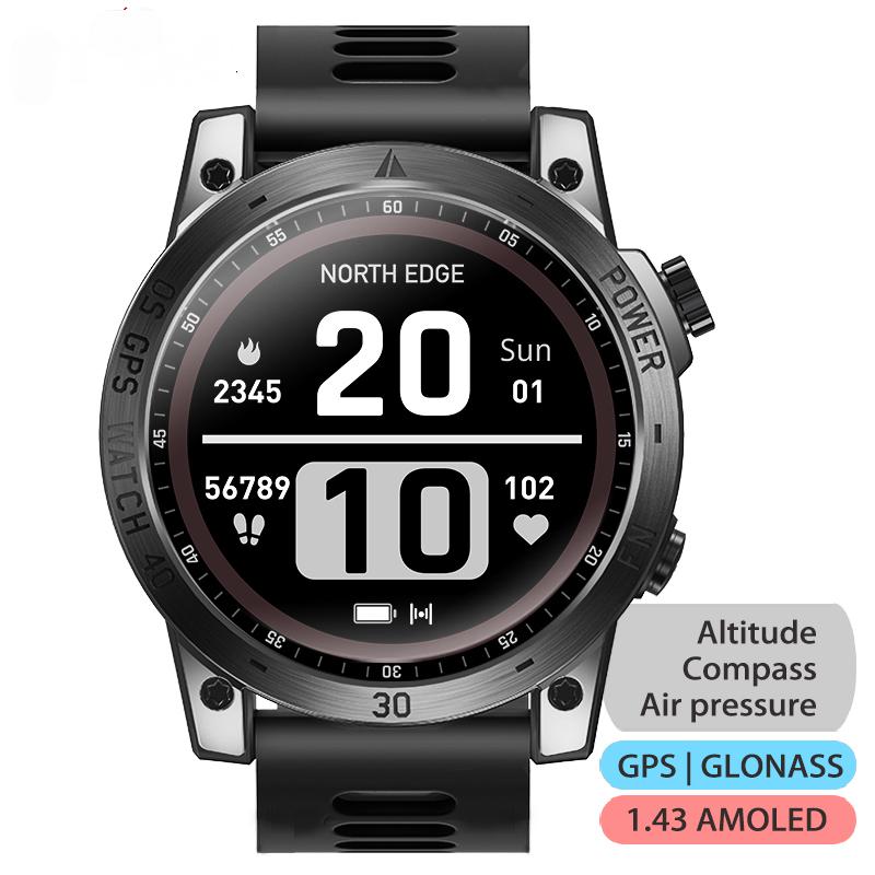 New GPS  Watches Men Sport Smart Watch HD AMOLED Display 50M ATM -CE00540-Veeddydropshipping