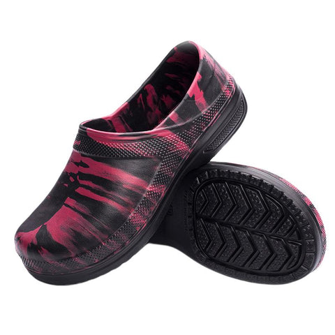 Non-slip Waterproof Oil-proof Work Shoes Breathable Resistant Kitchen-BS01482-Veeddydropshipping