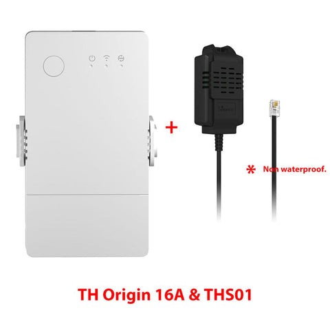 Smart Wifi Switch Monitoring Temperature Humidity Wifi Smart Switch Home -CE00719-Veeddydropshipping