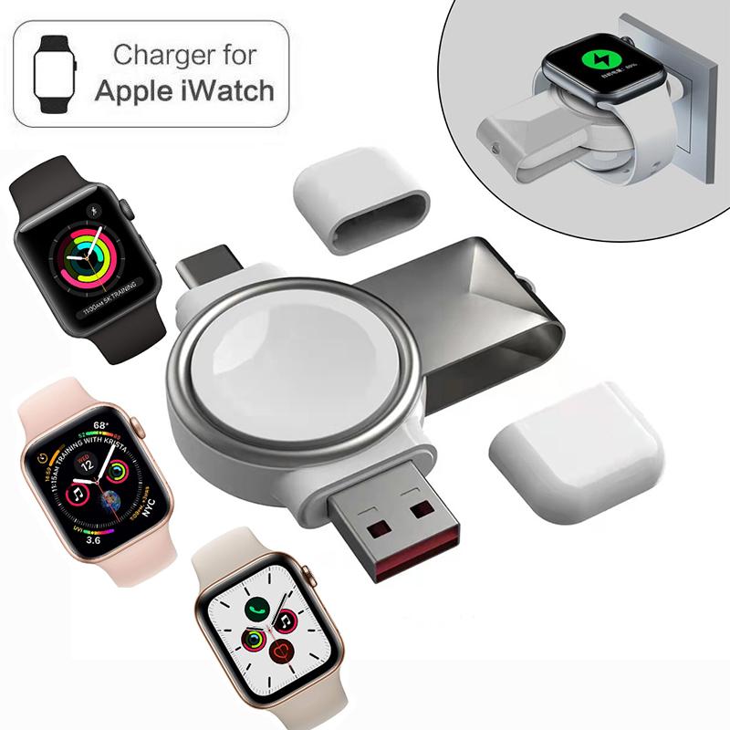 USB C Portable Wireless Charger for IWatch 8 7 6 SE-PA01085-Veeddydropshipping