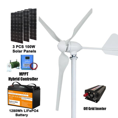 Wind Turbine Generator With Complete-TI00651-Veeddydropshipping