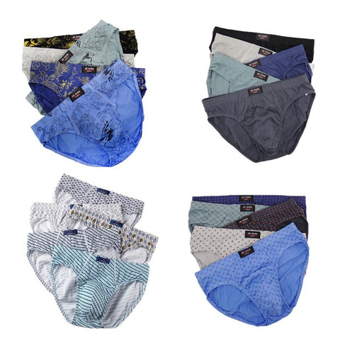 Sexy Panties Cotton Briefs Underpants Boy Undies White-MF01659-Veeddydropshipping