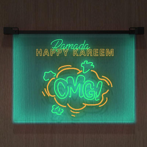 OMG Dual Color LED Neon Sign Bar Sign Room Decoration Gift-CE00586-Veeddydropshipping