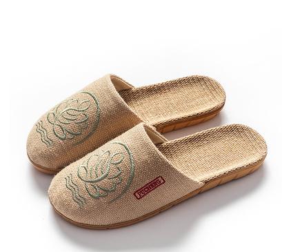 Slippers Summer Embroider Chinese Style Lover Home-BS01281-Veeddydropshipping