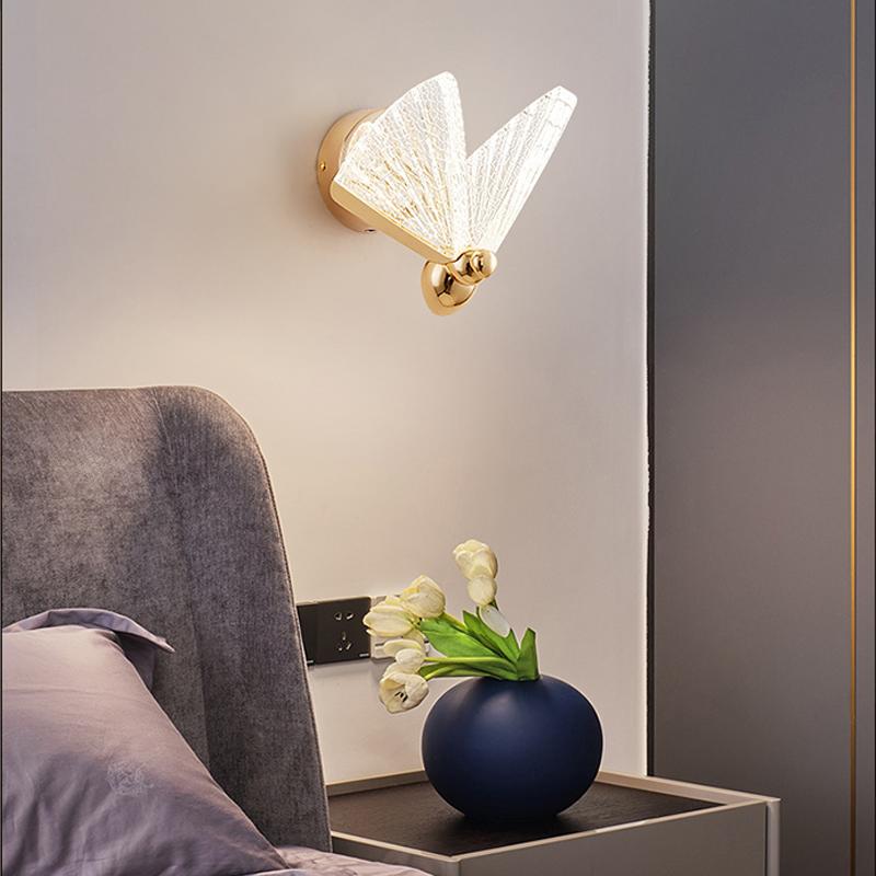 LED Butterfly Wall Lamp Indoor Lighting-TI00456-Veeddydropshipping
