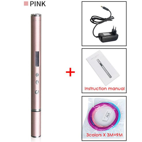 3D Drawing Printing Pencil with OLED Screen-CO01261-Veeddydropshipping