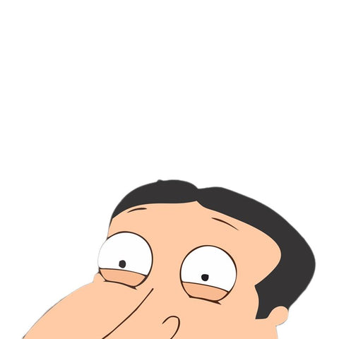 GLENN QUAGMIRE PEEKING Decal Vinyl Car Sticker-AM01002-Veeddydropshipping