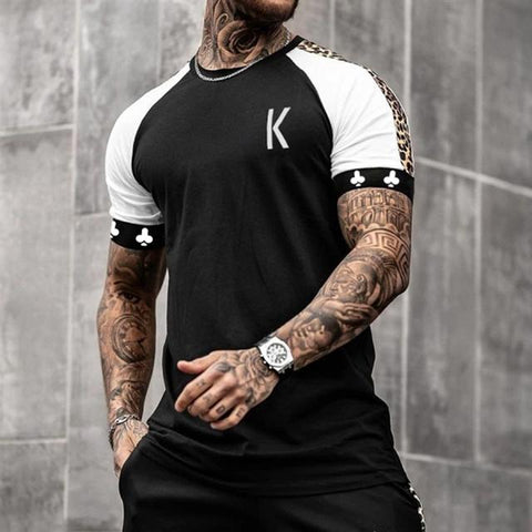 T-Shirt 3D King Printed Tops Fashion Unisex-MF00086-Veeddydropshipping
