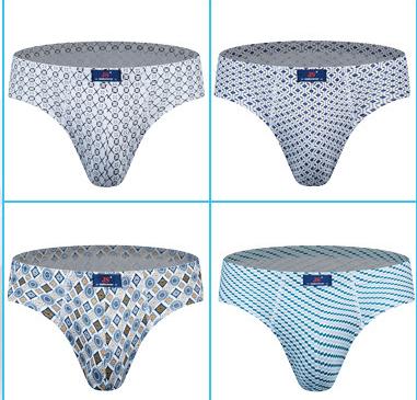 Sale 4pcs/Lot Mens Brief Cotton Mens Underwear Pant For-MF01705-Veeddydropshipping