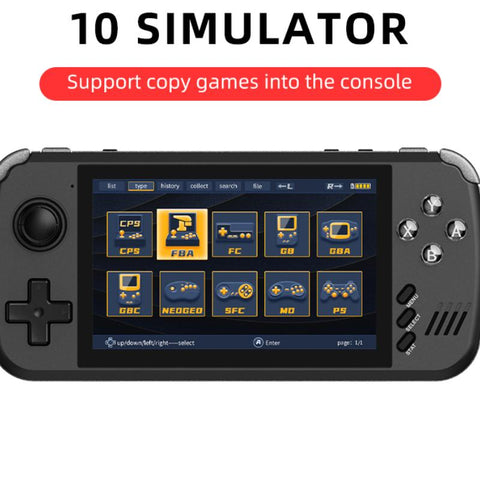 X39pro 4.3 Inch IPS Screen Handheld Video Game Console X39 Retro Game -CE01338-Veeddydropshipping