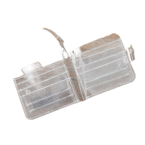 Jelly Bag Mini Money Wallet Card Holder Clear wallet ladies-BS00606-Veeddydropshipping