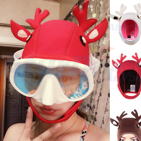 sunscreen anti-uv 4mm submersible cap cartoon personality submersible snorkeling-OS00051-Veeddydropshipping