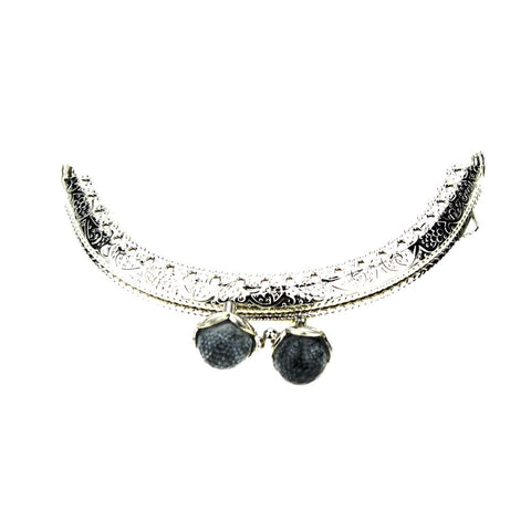 Frame Semicircle Lotus Head Coral Beads Kiss-BS00694-Veeddydropshipping