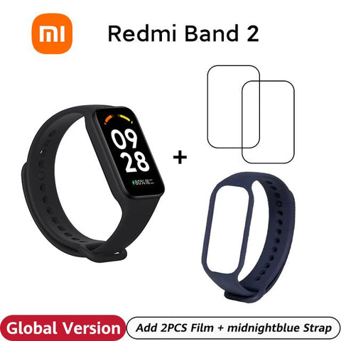 Global Version Xiaomi Redmi Band 2 1.47&quot; Screen Miband Blood Oxygen -CE00591-Veeddydropshipping