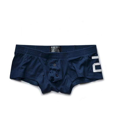 Waist BoyShorts Button Letter 20 Gay Sexy Briefs Penis Pouch Wear Fashion-MF01614-Veeddydropshipping