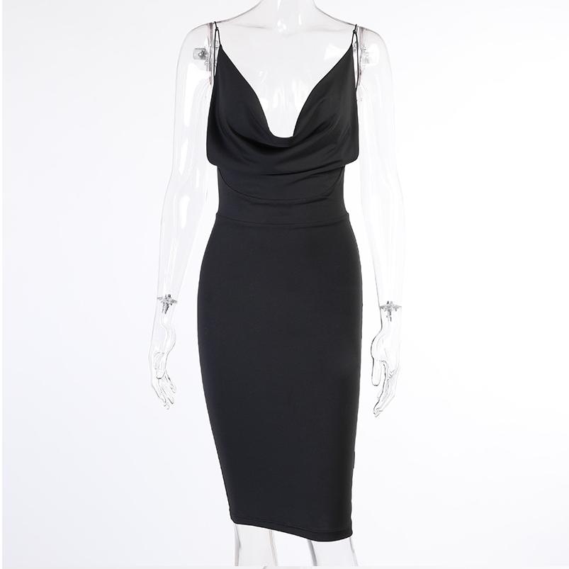 White Dress Roupas Femininas Midi Prom-Veeddydropshipping
