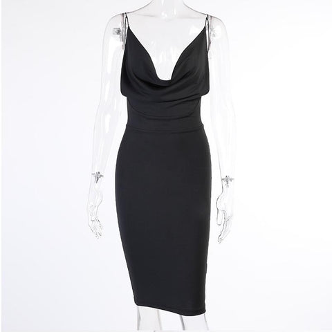 White Dress Roupas Femininas Midi Prom-Veeddydropshipping