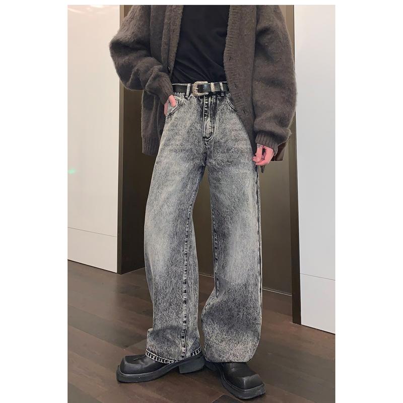 High Waist Jeans Autumn and Winter New Baggy-MF00594-Veeddydropshipping