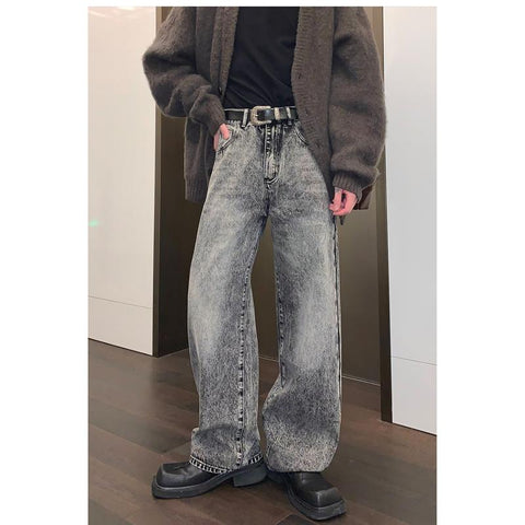 High Waist Jeans Autumn and Winter New Baggy-MF00594-Veeddydropshipping