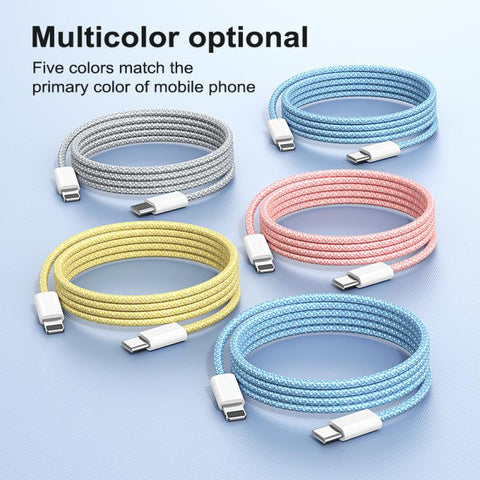 20W Pd Usb C Cable for Iphone 14 13 12 Pro Max Fast Charging Usb C Cable-PA00430-Veeddydropshipping