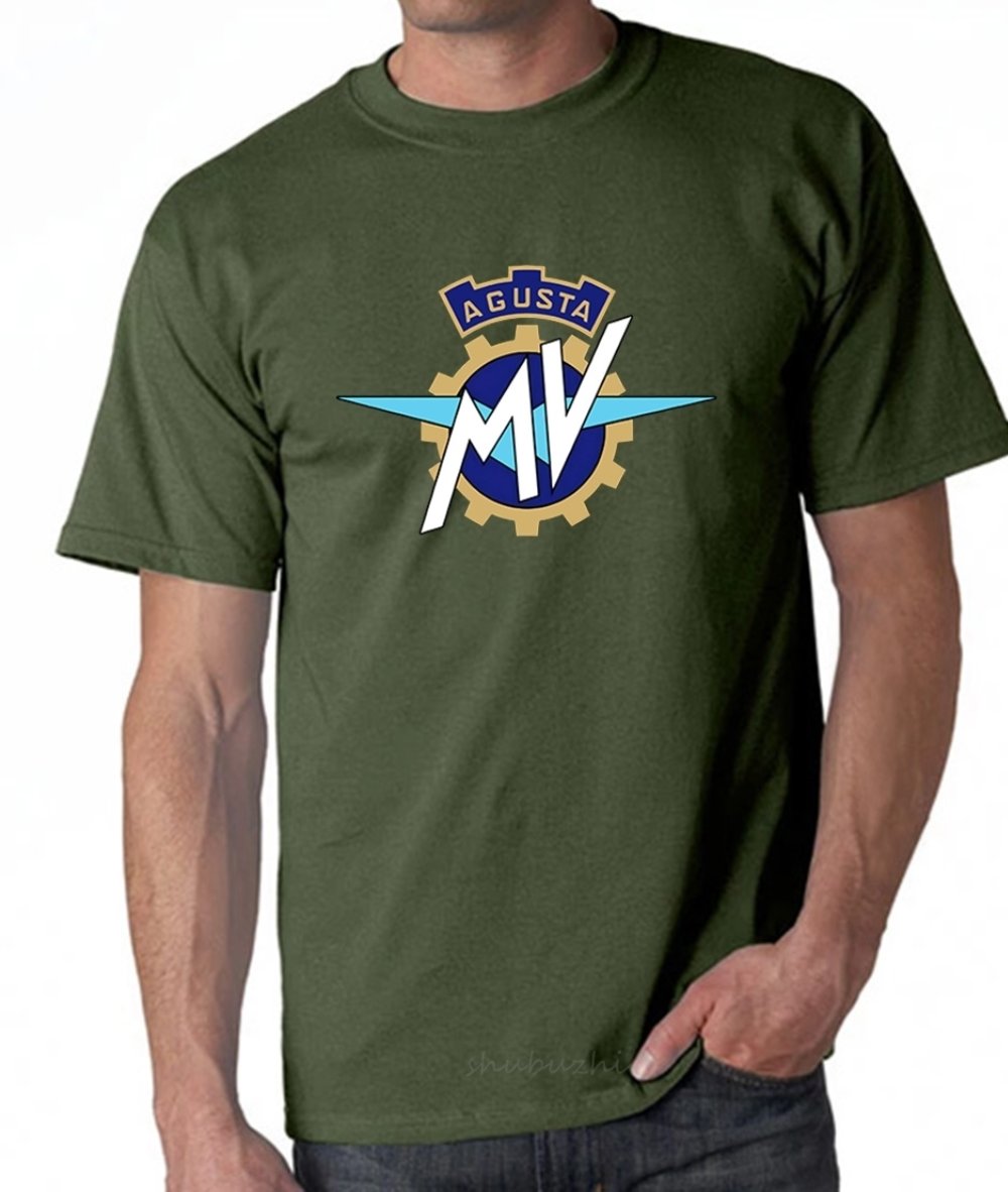 Motorcycle Logo High Quality T-shirt Men's Brand T-shirt Men's Summer Cotton T-shirt-Veeddydropshipping