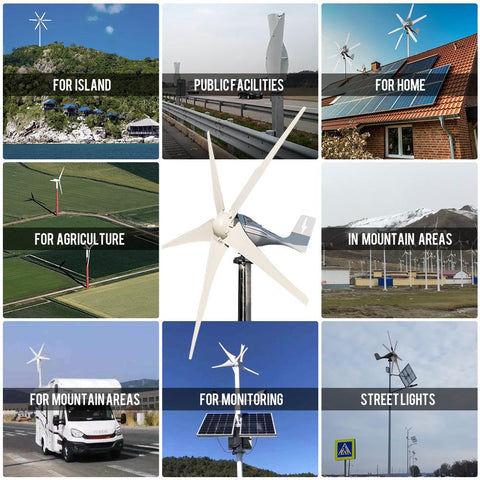 Wind Turbine Generator With Controller-TI00647-Veeddydropshipping