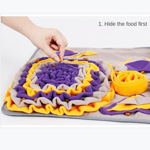 Dogs Snuffle Mat Pet Leak Food Anti Choking Mat-HA01481-Veeddydropshipping