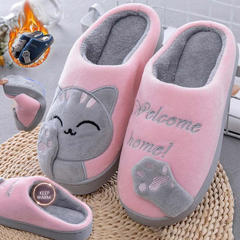 Embroidered Round Toe Flats Indoor Women&#39;s-BS01140-Veeddydropshipping