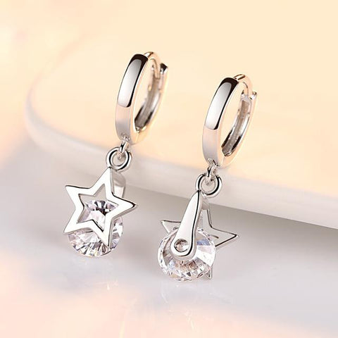 925 silver plated Long Tassel Earrings Jewelry Fashion -JW01457-Veeddydropshipping