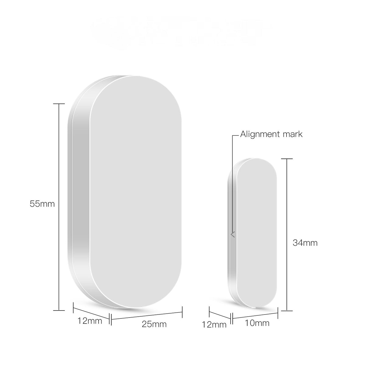 Smart Tuya WiFi Zigbee Window and Door Sensor  Door Open/Closed Detectors -CE00518-Veeddydropshipping