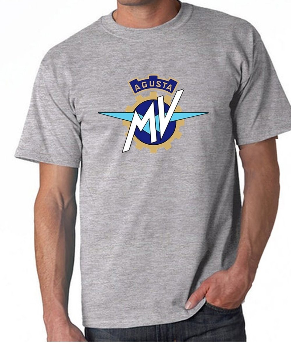 Motorcycle Logo High Quality T-shirt Men's Brand T-shirt Men's Summer Cotton T-shirt-Veeddydropshipping
