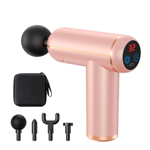 Gun Percussion Pistol Massager For Deep Tissue Muscle Body-BH01376-Veeddydropshipping