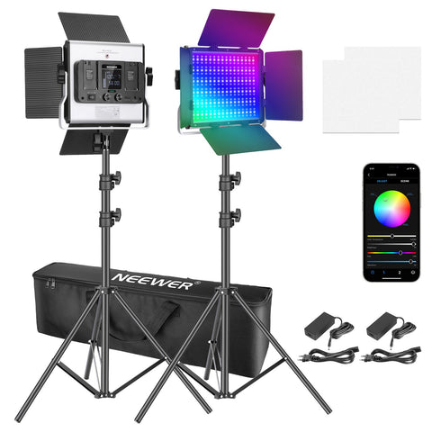Neewer 660 PRO RGB Led Video Light with APP Control, 50W -CE00468-Veeddydropshipping
