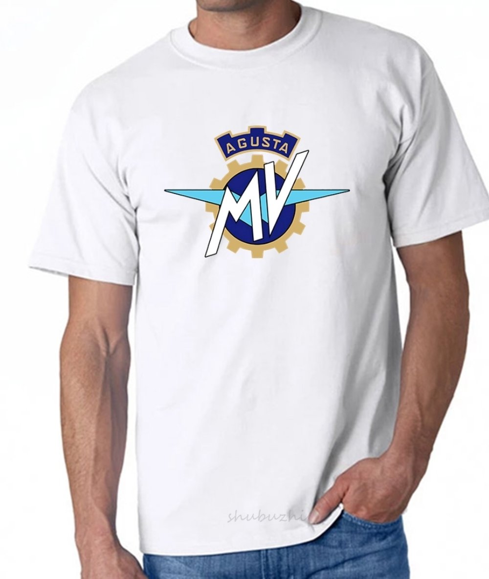 Motorcycle Logo High Quality T-shirt Men's Brand T-shirt Men's Summer Cotton T-shirt-Veeddydropshipping