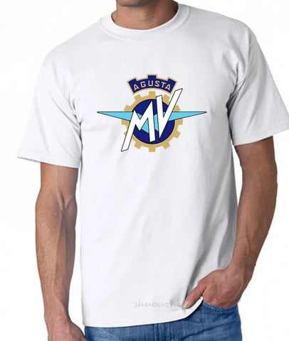 Motorcycle Logo High Quality T-shirt Men's Brand T-shirt Men's Summer Cotton T-shirt-Veeddydropshipping