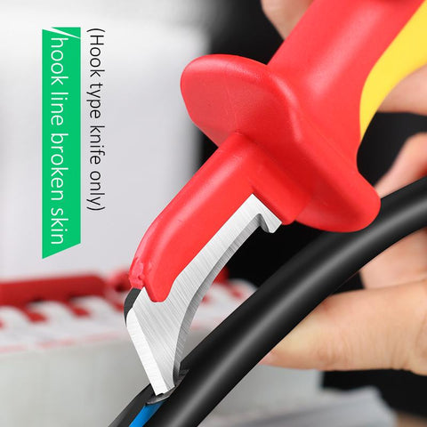 Electrician Knife Cable  Stripper Peeling Tools-TI00043-Veeddydropshipping