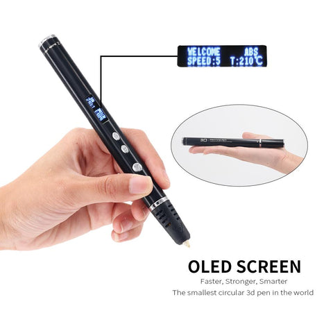 3D Drawing Printing Pencil with OLED Screen-CO01261-Veeddydropshipping