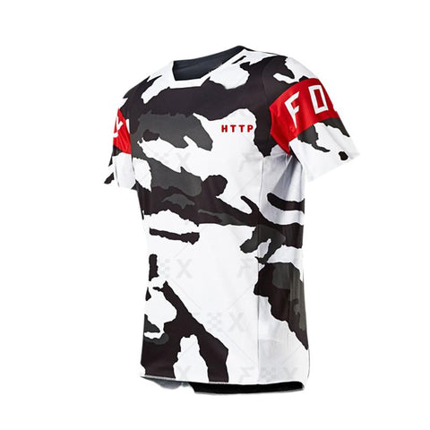 Motorcycle mountain team downhill jersey MTB Offroad DH  bike motorcycle shirt -OS00725-Veeddydropshipping